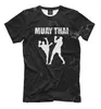 Herrdräkter A1247Summer Muay Thai T Shirt Sports Running Gym Fitness Combat Training Shirts Sportswear Boxing Quick Dry