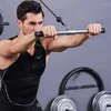 Accessoires Trek de bar naar de balk Gym rechtstreeks roteren voor kabelmachine -bijlagen Roeit Training Biceps Home Training Apparatuur