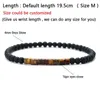 Kralen nieuwe minimalistische 4 mm kraal armband unisex keizer agaat kleine steen meditatie yoga touw beha paar pulsera uit Brazilië