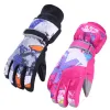 Gants pour enfants gants de ski chauds enleceau garçon fille girl de neige à vent