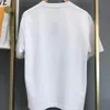 Mens Casual Print Creative T-shirt Tshirt tshirt Slim Fit Crew Cou à manches courtes Tee mâle noir blanc T-shirts masculins taille S-5xl