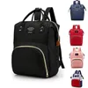 Sacs à couches Fashion Mummy Maternity Nappy Sac Marque grande capacité Baby Travel Backpack Designer Nursing For Care286D