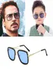 Lentes Tony Stark Kids Okulary przeciwsłoneczne Kieliszki stopowe Vintage Sun Children 816 lat chłopcy i dziewczęta Kinder Zonnebrilllen9565578