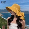 Summer New Hat's Children's Fashion Shawl Cappello Sun Shalle Cappello Big Edge Hat Fisherman Hat Outdoor Play Sunleen Sun Hat 8210