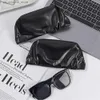 Sunglasses Cases Fashionable Soft Glasses Bag Packaging Box Wallet Cosmetics Coin Womens Q240426