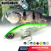 Accesorios Hunthouse Hunding Pencil Fishing Lure 70 mm/13.5g 95 mm/24g Trap de miel Trolling Wobblers Cebo duro Agua salada para trucha de bajo