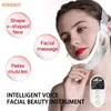 V Face Facial Machine VLine Up Lift Belt Electric Massage LED Skin Lifting Firming Beauty Device Double Chin Reducer 240425