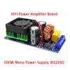 Wzmacniacz Breeze HiFi Power IRS2092 500W Mono Channel Digital Power Wamplifier tablica wzmacniacza scenicznego