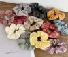 Kobiety Scrunchies Opaski retro gumowe opaska Pu skórzana opaska do włosów Dziewczęta Kucyk Ponytail Fashion Hair Akcesoria 14 Kolory Opcjonalnie 2937418