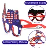 Party Masks American Independence Day Lunes Jy 4th National Decoration Accessoires USA Stars and Stripes Frames Drop Livrot Home Dhhvk