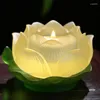 Kandelaars 4,5x8cm Lotus Holdercandle voor woninginrichting Glazen bruiloft Candelabra Candlestick Holder Stick