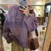 Sweats à capuche pour femmes 7 modèles femmes de style coréen chic Loison lâche BF Unisexe Étudiants collégiaux esthétique Sweat Harajuku d'hiver chaud