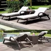 Camp Furniture Outdoor Lautstange Balkon Lounge Rattan Stuhl Patio Villa Schwimmbad Bettklapper Strand