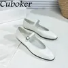 Casual Shoes 2024 Brand Pearlescent Skin Leather for Women Flats Loafers Dress Spring Summer Round Toe Dance