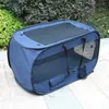 Cat Carriers Crates Houses Outdoor Automatische pop-up Cat House Dog House Tent Cage Oxford Doek Pet Nest Cat Huis Auto Indoor Pet Gat Bed 240426