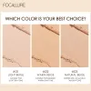 Poederpoeder Focallure Natuurlijke mat geperste poederolie Controle Brights Whitening Face Base Foundation Compacte Concealer Makeup Cosmetics