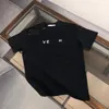 Novo designer de mangas curtas masculina moda branca camiseta preta streetwear moda hop imprimir camiseta de camiseta de camiseta top tees