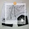 Anime Hunter x Hunter Gym Shorts pour hommes Breasses Spider Performance Shorts Summer Sports Fitn Workout Jogging Pants courts H4YF # 625