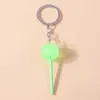 Keychains Lonyards dessin animé bonbon couleur résine sucette porte-clés pour enfants clés de nourriture clés de bricolage pendentif sac à main