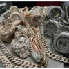 CZ Cuban Link Chain Fine Sieraden Kettingen Men Hip Hop Jewelry Bling Iced Out