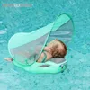 MAMBOBABY Baby Float sdraiato Anelli di nuoto Anelli infantili Angoneria da nuoto per bambini Allenatore da bagno Accessori per boia non infiammabili giocattoli 240412