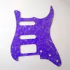 For Fit FD St SSH Humbucker Pickups Guitar Pickguard Replacement Parts with Mounting Screws 3 Ply