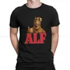 Men's T-Shirts ALF The Animated Series TShirt en Life Form Elegant T Shirt Homme Men T Shirt Printing Trendy T240425