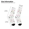 Men's Socks Mix-Molar Harajuku Sweat Absorbing Stockings All Season Long Accessories For Man's Woman's Birthday Present