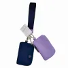 7A quality Designer wallet wristlet clutch bag womens man purse luxury handbag Cardholder coin purses Lady keychain nylon wallets key pouch