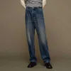 Jeans masculinos semir jeans Mens 2023 Inverno novo Fashion Vintage Straight TrouserSl2404