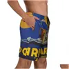 Летние пляжные брюки летние пляжные брюки Ricard Aperitif Anise Shorts France Vintage Poster Sunga Boxer Shorks 240129 Drop Dealive Dhyfx