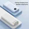 Банки питания сотового телефона 50000MAH Power Bank Super Fast зарядка 66 Вт сверх большой емкости мобильной мощности внешняя батарея iPhone 15 14 Samsung New 240424