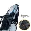 Accessoires Bicycle d'enfant siège de pluie Couverture de pluie bébé Saddle Protecteur Tépan à l'épreuve des intempéries Couvercle du vent Mtb Veille arrière Sage de siège imperméable