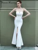 Casual Dresses Sexy Elegant Wedding Party For Women Luxury Birthday Evening Ladies Backless Maxi Fishtail Summer Dress Vestidos