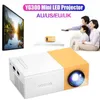 Projectoren YG300 Mini LED-projector YG300 Verbeterde versie 1080p HDMI-compatibele USB Audio Portable Home Media Video Player Projetor