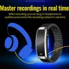 Gravador portátil Voice Recorder Bracelet HD MP3 Player Sem tela Espia Stealth Dictaphone Professiona Audio Activation Recording Dispositivo