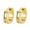 Love Earring Unisex modieuze sieraden met dames super sprankelende drie diamanten oorbellen gespen met cart originele oorbellen