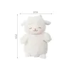 Oreiller moutons baa série debout cerise fleur en peluche poupée tulip chaude blanc moon moon agneau cadeau d'anniversaire pour enfants mignon