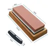 Whetstone Sharneding Stones Professional Knife Sharping Geting Stone Water Kitchen Tool 1000 3000 6000 Grit Doublesided 240411