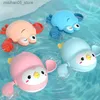 Giocattoli da bagno estivo per bambini bambole per nuoto orologio gioca acqua baby bagnellatura simpatica per bambini divertenti per la doccia per la doccia animali da bagno giocattolo giocattolo