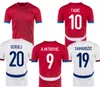 24-25 Serbia Home Soccer Maglie Thai Quality Jersey Kingcaps uniformi da calcio personalizzate Dhgate Sconto Design