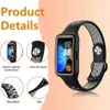 Titta på Band Huawei Band 8 7 Sport Silicone Watch Strap Replacement Armband Correa Armband Huawei Band 8 6 Breattable Watch Strap 240424