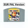 Tillbehör Super Marioed Games Marioed Paper Kart World Party 1 2 3 krossade Bros. Eur Version Pal Format för N64