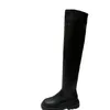 Boots Platform Over Knee Women's Slimming High Elastic Knight Wedge-heeled Knee-high Wish