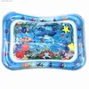 Sand Play Water Fun Baby water pad spray inflatable water pad with different patterns ocean lifesaving pad ice music water accessories game pad Q240426
