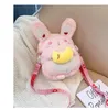 Borse peluche con peluche lolita toeletta borse traverse borse da ragazzo kawaii bambola borsa a traio