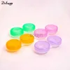 Contact Lens Accessories wholesale 1/10Pcs Contact Lens L+R Cases Storage Holder Soaking Container Travel Accessaries Eye Candy Colored Contact Lens Box d240426