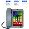 Akcesoria 3G 4G SIM karta SIM Android Smart Fixt Telefon ekran dotykowy telefoniczny Telefon z nagrywaniem Wi -Fi dla domowych telefonów stacjonarnych