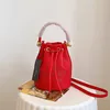 Designerka torba torba torba na ramię luksusowa torebka Crossbody górna rękojeść sprzęgło skórzana moda worka z procą