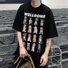 2024SS Tシャツの男性女性高品質のユニセックスストリートウェアティーヴィンテージサマースタイルトップTシャツ